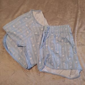 LAKE Pima Short Pajama Set Size Medium